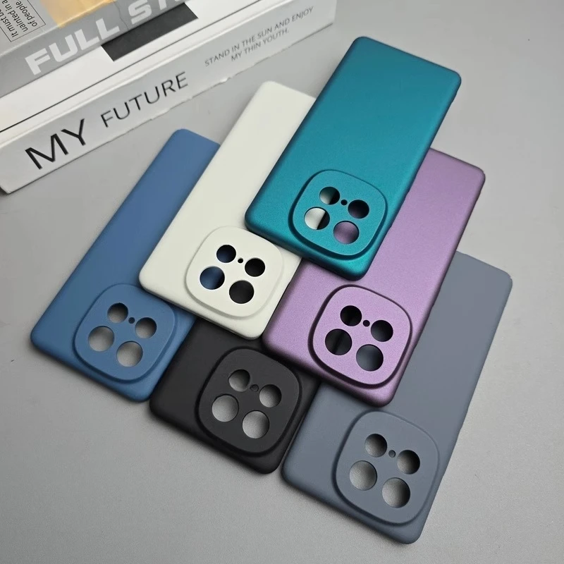 Cubierta de PC dura esmerilada para VIVO IQOO Z10 Turbo Pro parachoques mate para IQOO Z10 Turbo Z9turbo + Z9X funda trasera ultrafina a prueba de golpes