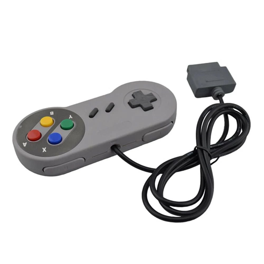 Mando de juego con cable, 2 uds., para sistema SNES, consola, Control Pad, Gamepads - imagen 3