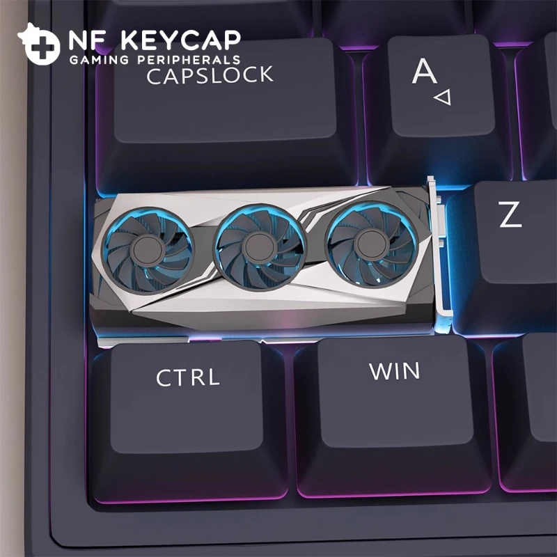 Teclas de tarjeta gráfica Delta Force, teclas personalizadas de moda, garras para piratería, teclados mecánicos, teclas creativas personalizadas