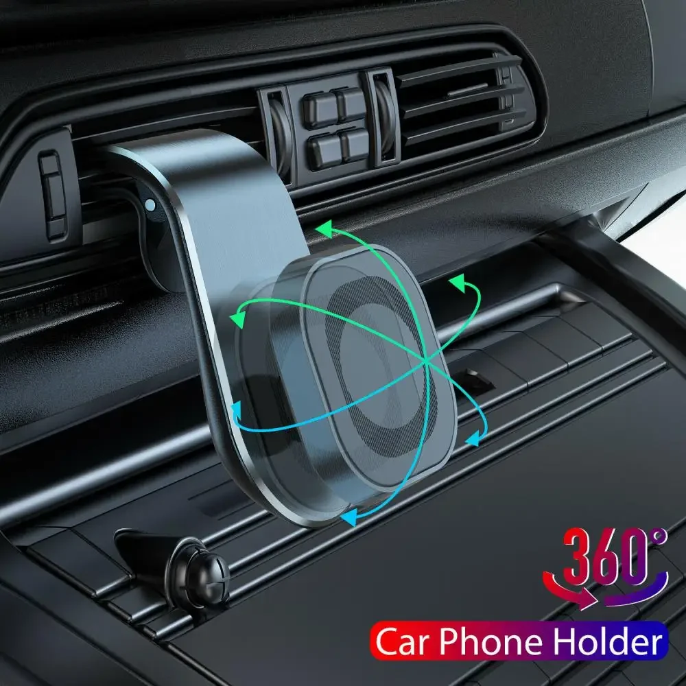 Soporte magnético para teléfono de coche, imán para salida de aire, soporte para coche, GPS, soporte móvil para teléfono inteligente, soporte para coche para iPhone, Samsung, Xiaomi - imagen 2