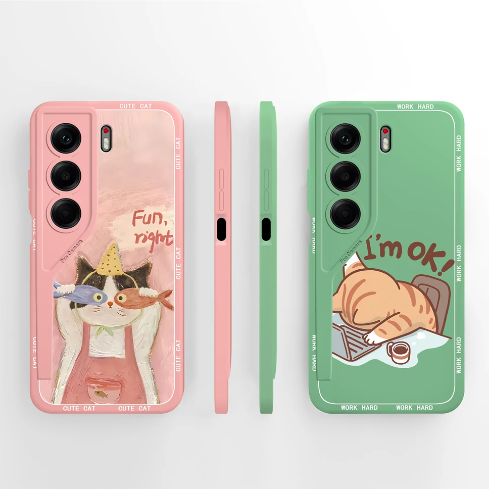 Para Tecno Camon 40 Pro 4G 5G funda de teléfono patrones de plantas abstractas carcasa a prueba de golpes para Tecno Camon40 parachoques de silicona líquida suave - imagen 2