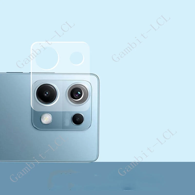 Lente de cámara integral 3D para Xiaomi Redmi Note 14S 6,67 "vidrio templado en RedmiNote14S Note14S película protectora de pantalla trasera - imagen 3