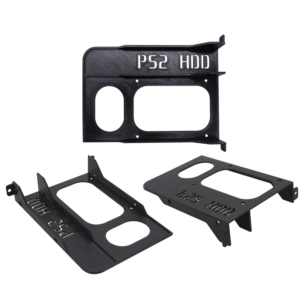 Bitfunx soporte para disco duro SATA HDD SSD de 2,5 pulgadas soporte impreso en 3D para consola PlayStation 2 PS2 Fat SCPH-30000 y SCPH-50000 - imagen 4