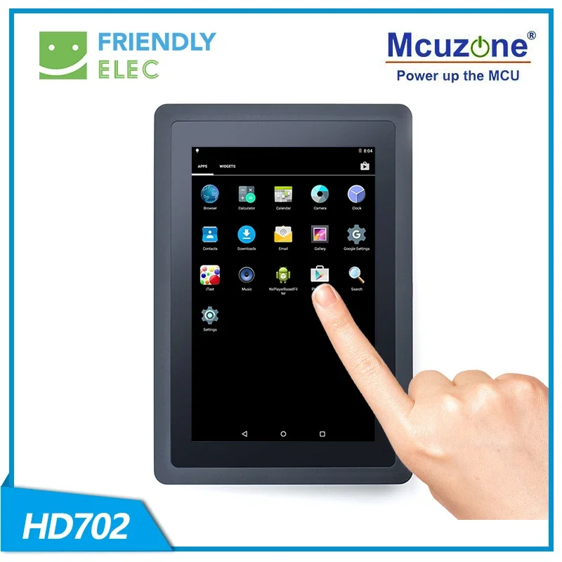 Pantalla táctil capacitiva LCD de 7 pulgadas 800x1280 (HD702) compatible con T2/T3/smart4418/6818/Tiny4412