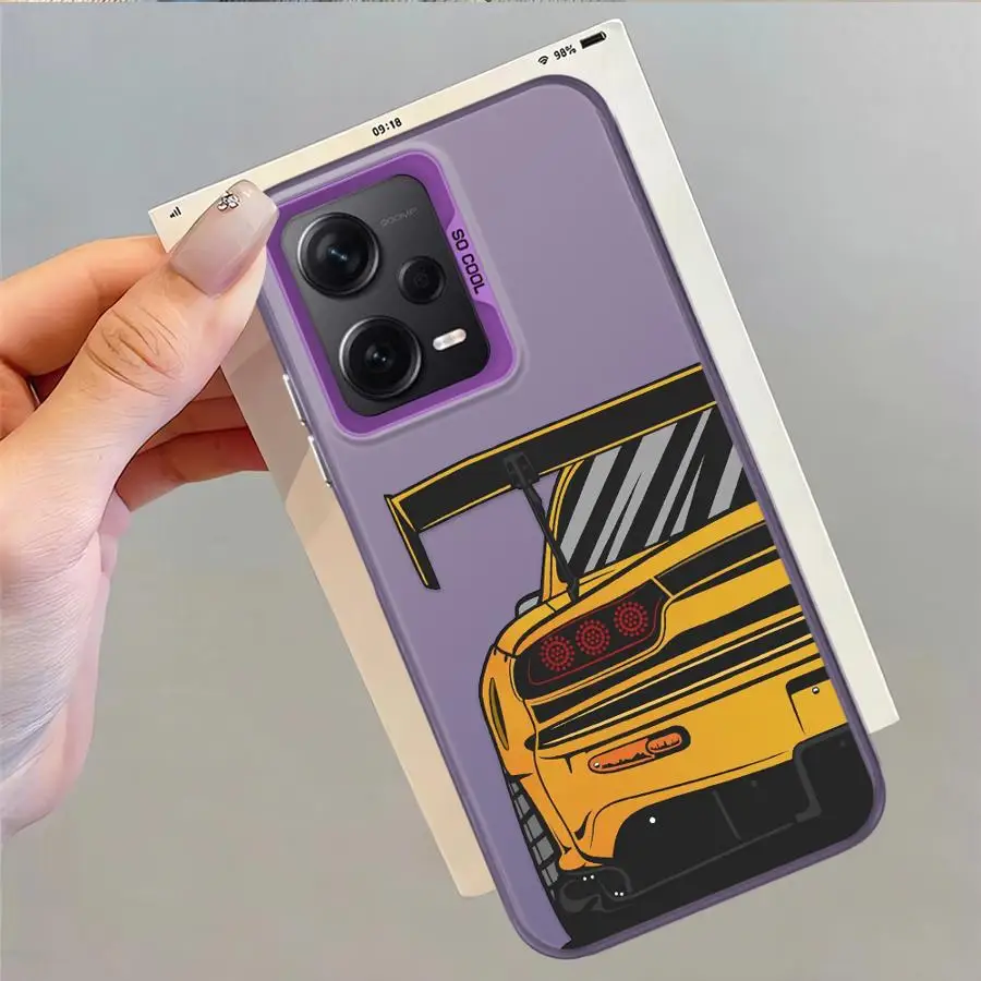 Funda trasera de teléfono para Xiaomi Redmi 9C 13C A1 A2 Plus 10C A5 12C 9T 14C K60 Cool Car - imagen 4