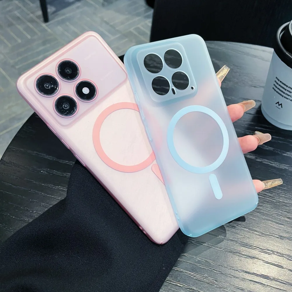 For VIVO X100 Pro Case Hard PC MagSafe Wireless charging Protective Back Cover Case For VIVO X100 Ultra X100S Pro Phone Shell - imagen 2