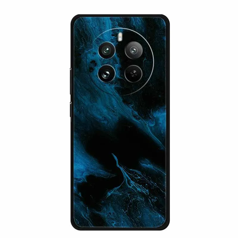 Funda de silicona suave para Realme, carcasa trasera de TPU de lujo de 6,67 pulgadas para Realme12 4G, a prueba de golpes - imagen 3