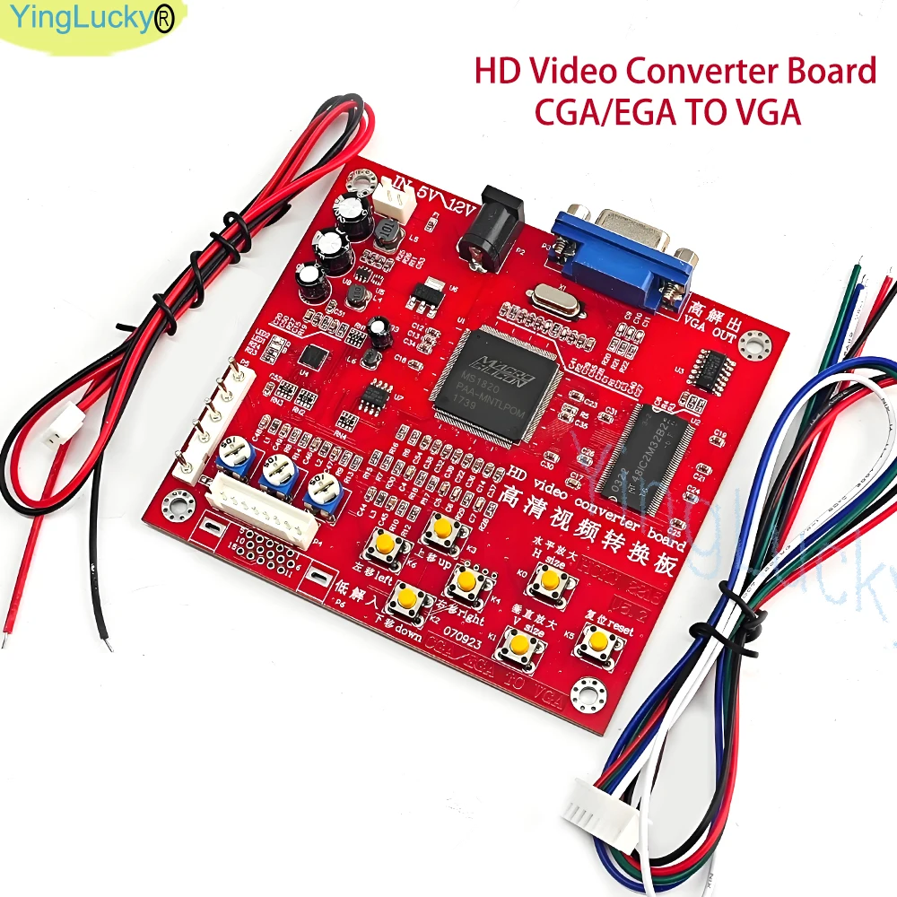 Convertidor CGA a VGA para Arcade Retro