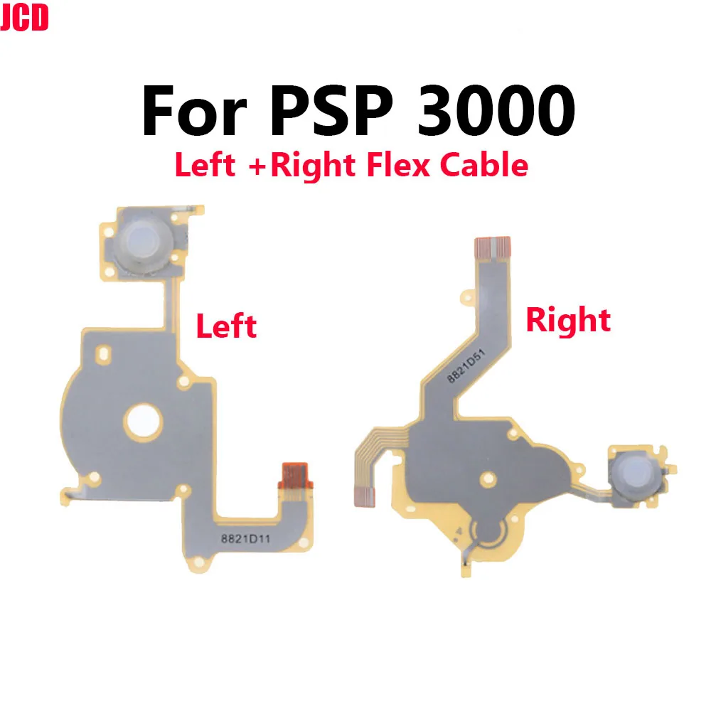 JCD-botón cruzado de dirección para PSP 3000 2000 1000, tecla izquierda, teclado derecho de volumen para PSP2000 PSP3000, Cable flexible, Cable de cinta - imagen 4