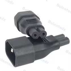 Adaptador IEC C14 a C7 Conversor 3-2 Pines