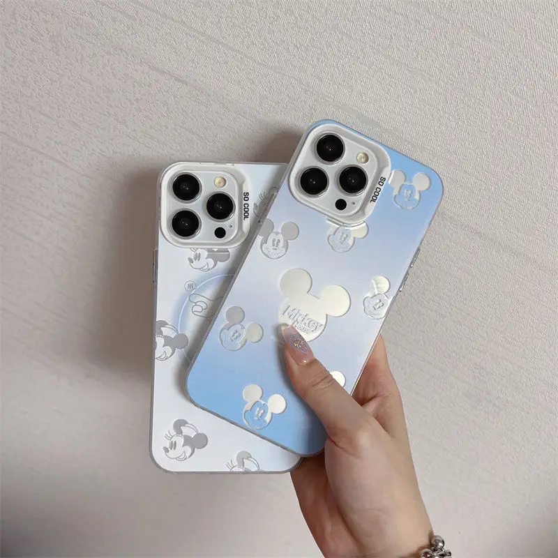 Funda de teléfono Simplicity Mickeys Minnies para Samsung Galaxy S25 S24 S23 S22 S21 Note20 FE Ultra Plus 4G 5G, funda mate anticaída - imagen 2