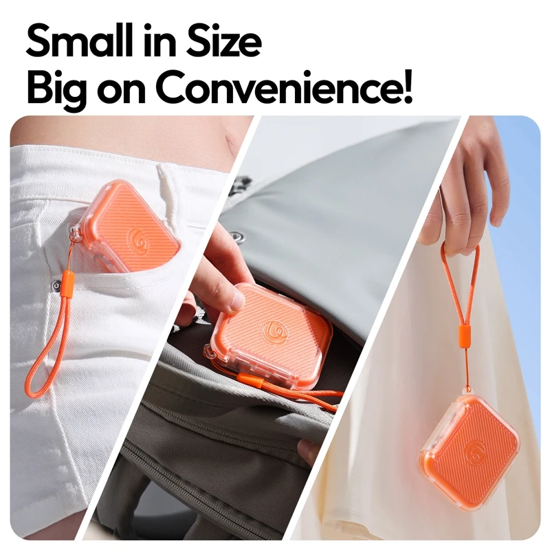 Ulanzi CC01 Mini estuche para tarjeta de memoria portátil estuche protector impermeable para tarjetas SD TF CFA (2 de 3) - imagen 4