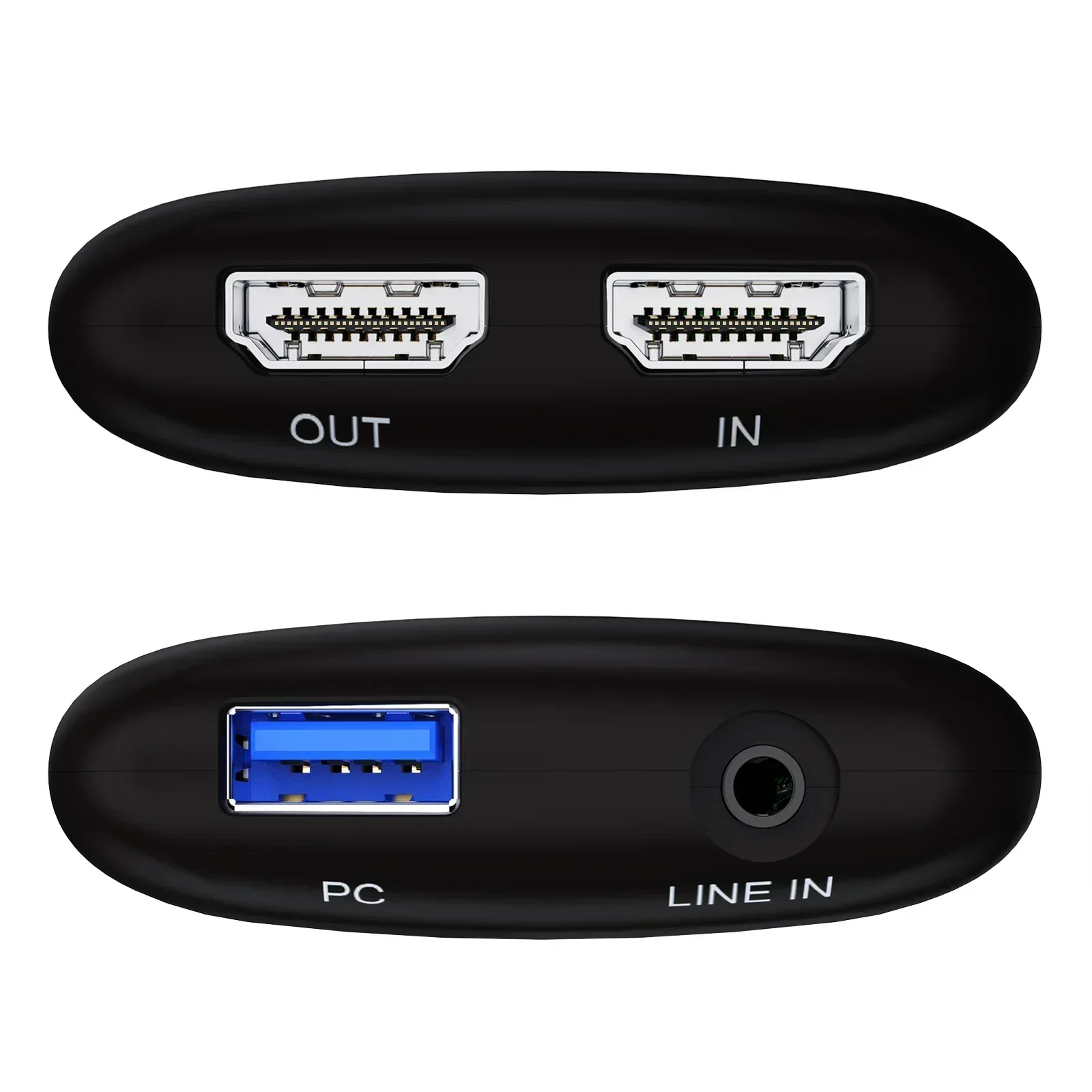 Ezcap 321 321B 321C USB 3,0 HDMI tarjeta de captura de vídeo caja de transmisión en vivo grabación de juegos a 4K 1080P 120fps 60fps línea de bucle HDMI en - imagen 3