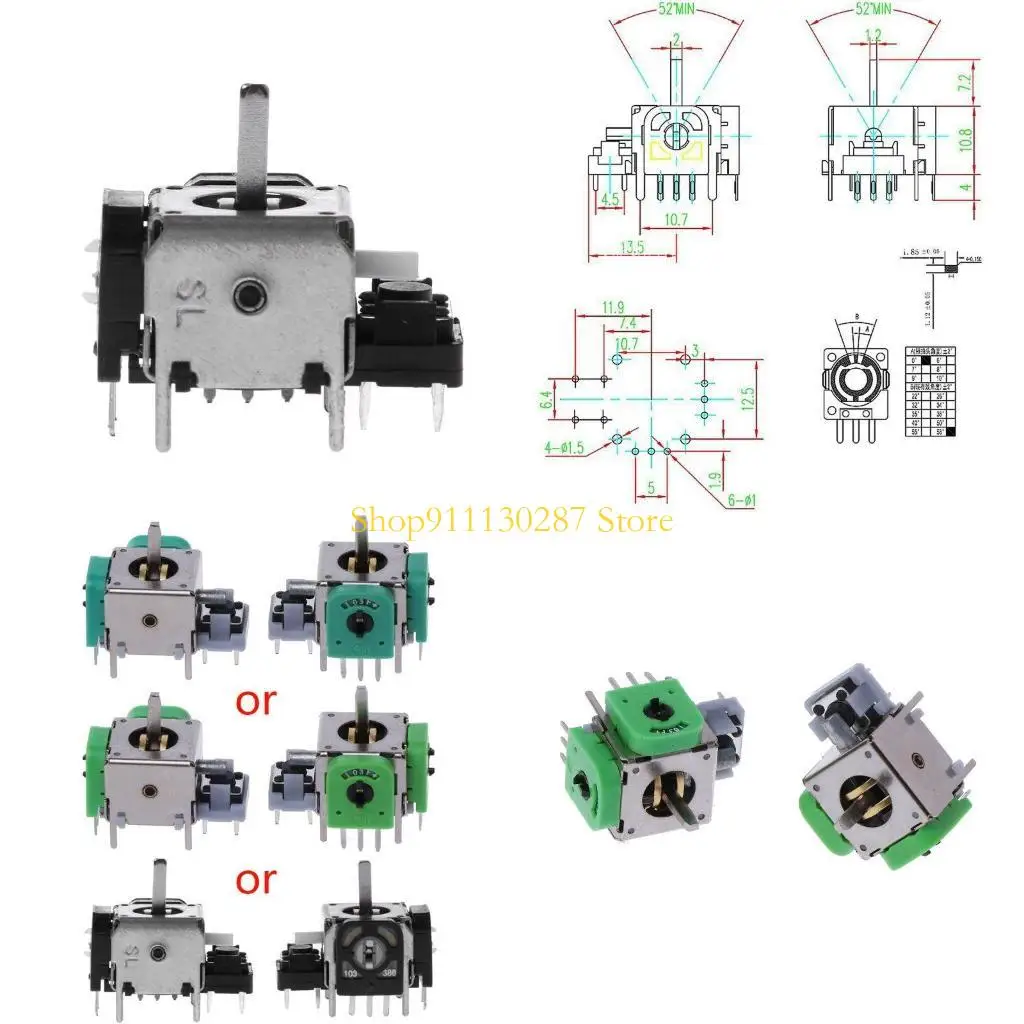 J1HC Analógico Módulo joystick Módulo Potenciómetro pulgar para para