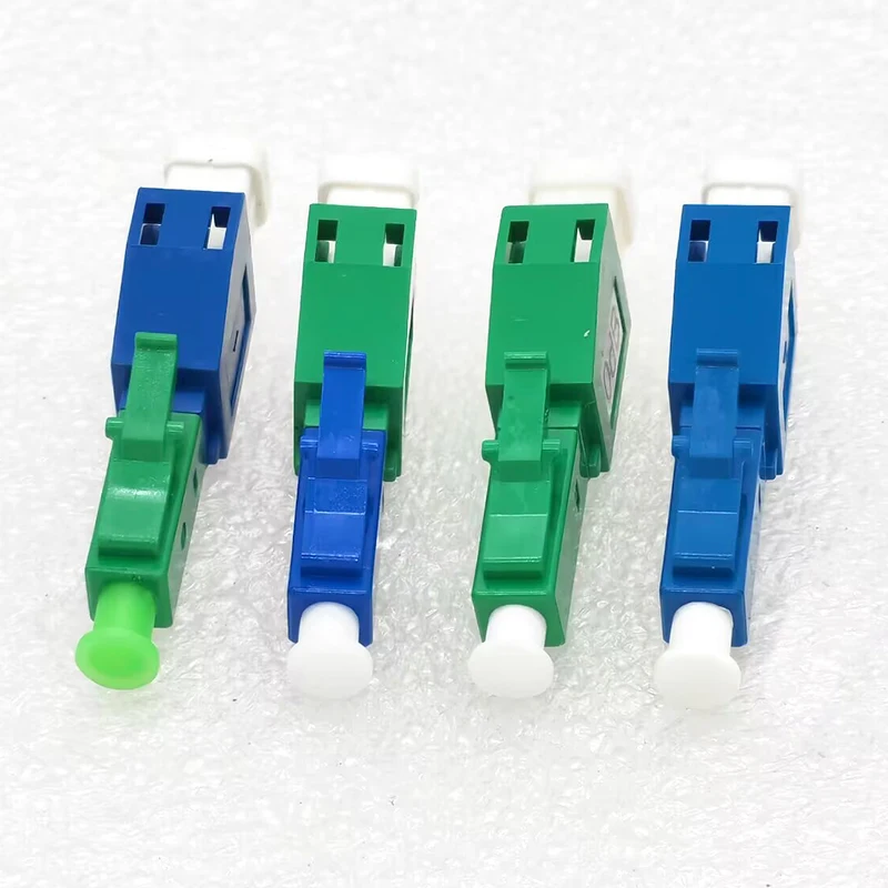 1 Uds nuevo adaptador de conector de fibra óptica LC hembra-LC macho equipo de comunicación multimodo acoplador de brida al por mayor