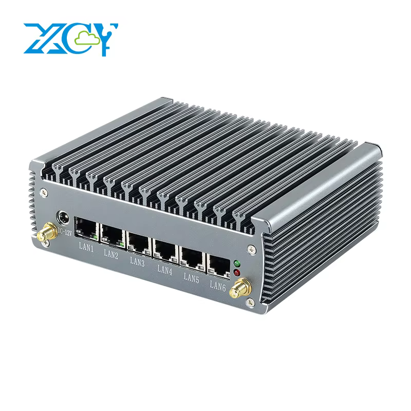 XCY Mini PC i5-1135G7 con puertos LAN 2.5G USB RS232 y Windows 10 - imagen 4