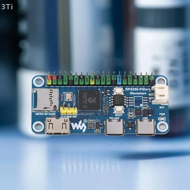 Microcontrolador Raspberry Pi Pico 2 basado en RP2350B con interfaz Flash, DVI y PIO-USB de 16M. - imagen 2