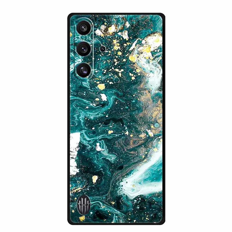 Para ZTE nubia Red Magic 10 Pro 5G funda animales silicona suave TPU fundas de teléfono contraportada para REDMAGIC 10 Pro + Fundas de lobo de moda - imagen 5