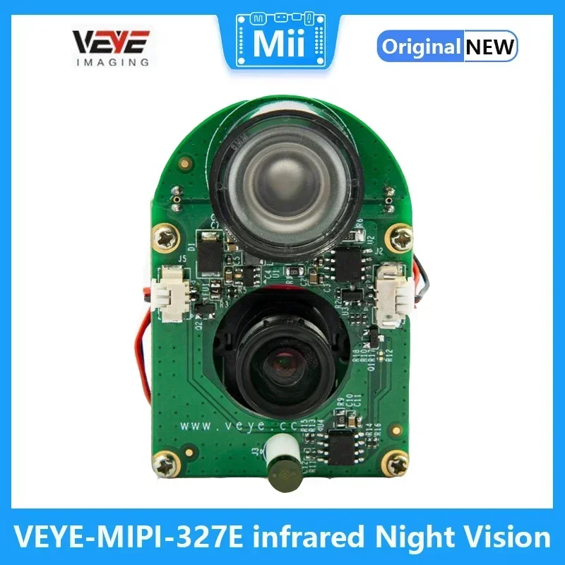 VEYE-MIPI-327E visión nocturna infrarroja para Raspberry Pi 4/3B +/3 y Jetson Nano Xavier NX,IMX327 MIPI CSI-2 módulo de cámara ISP de 2MP