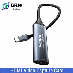 Tarjeta de captura HDMI 4K 30Hz USB-C para Mac, PS4 y PC