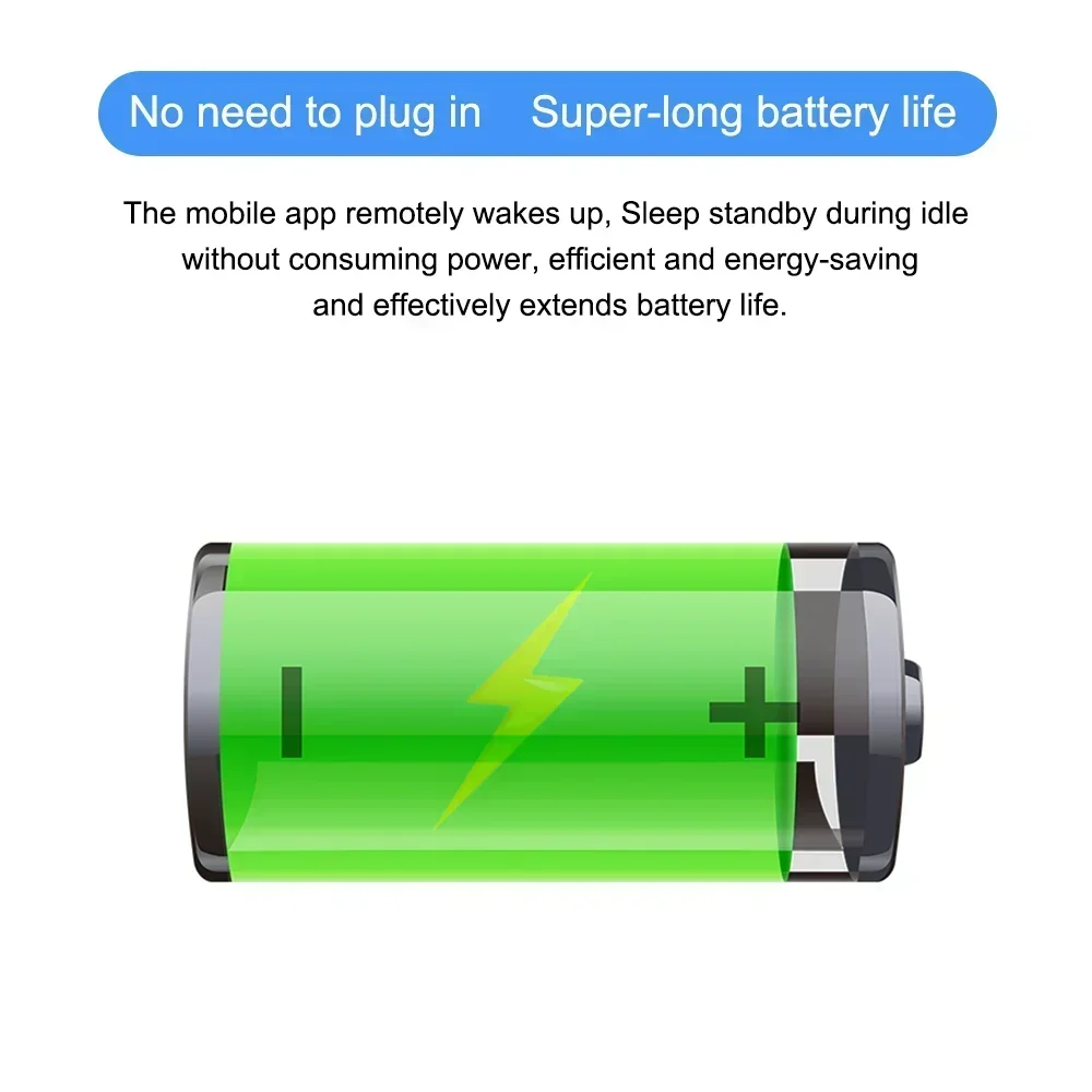 NUEVA Mini cámara inalámbrica WiFi Monitor remoto Cámara pequeña cámara IP para el hogar No es necesario conectar una batería de larga duración - imagen 4