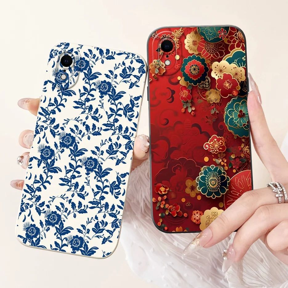 Para Apple iPhone X funda iPhone XR elegante caramelo pintado cubierta a prueba de golpes funda de teléfono para iPhone XS Max iPhoneX iPhoneXR bolsas suaves - imagen 4