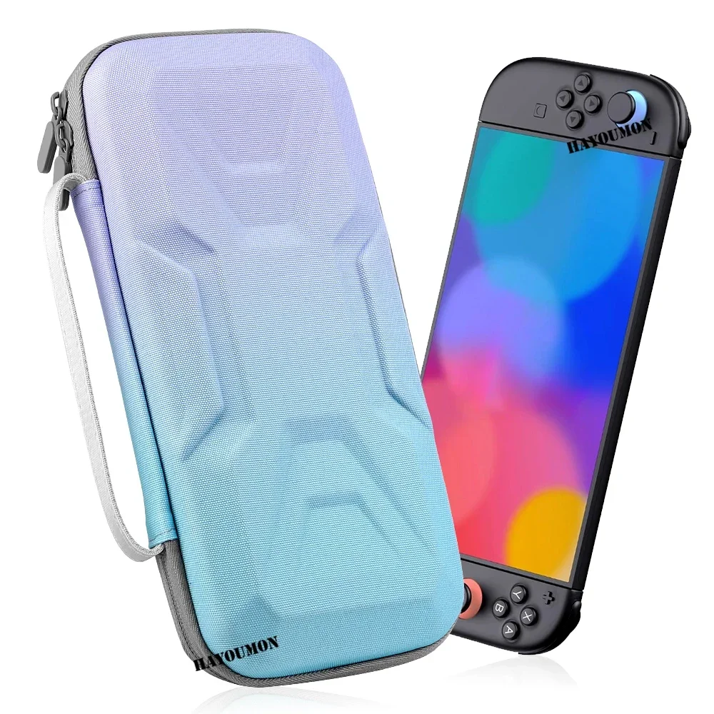 Bolsa de almacenamiento dura, carcasa protectora, Estuche de transporte portátil para Switch 2(2025), consola de juegos, bolso anticaída de viaje con 10 ranuras para tarjetas - imagen 4