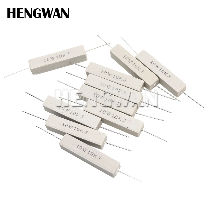 200 Uds 10W 5% resistencia de cemento resistencia de potencia 0,1 - 10K 0.1R 0.5R 10R 50R 0,22 0,33 0,5 1 2 5 8 10 15 20 25 30 100 1K 2K 3K ohm - imagen 2