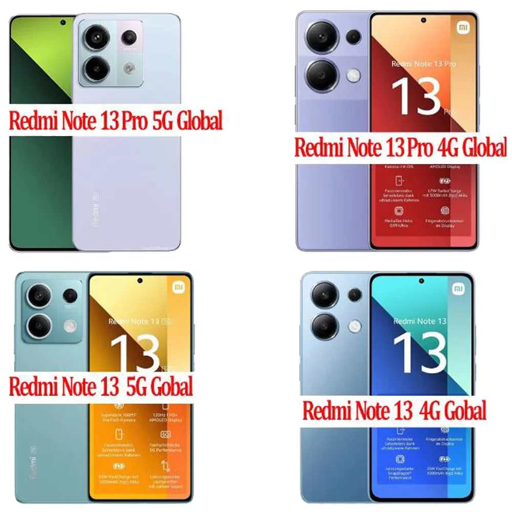 Vidrio Película De Protector para Redmi Note 14 13 Pro 5G Protectores De Pantalla Redmi Note13 12 11 10 Pro Cristal Templado y Cámara Note 12 Pro Plus Screen Glass Para Redmi Note 14 Película Frontal Teléfono - imagen 4