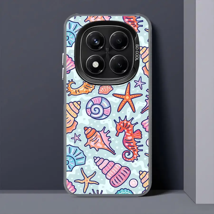 Funda para Xiaomi Redmi Note 9s 13 12 11 14 Pro Plus 12s 10Lite 10s 11s funda trasera para teléfono carcasa de organismo marino - imagen 2