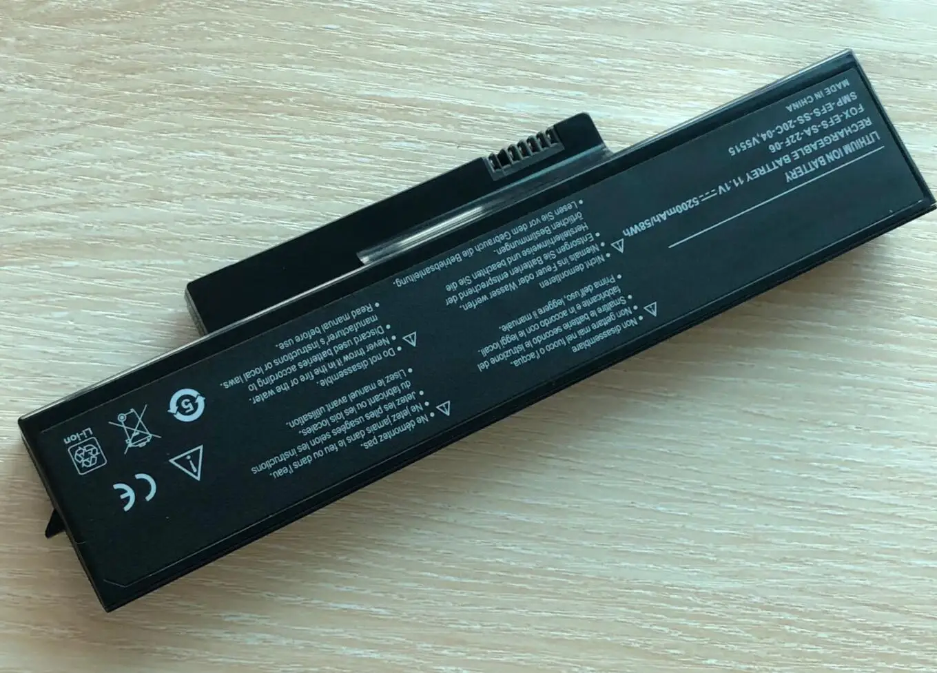 Batería para FUJITSU PARA FUJITSU-SIEMENS Amilo La1703 La-1703 V5515 V5535 SMP-EFS-SS-20C-04 SMP-EFS-SS-22E-06 SMP-EFS-SS-26C-06 - imagen 3
