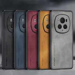 Funda cuero PU Skinsheep Honor Magic6 Pro – Silicona mate antigolpes