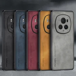 Funda cuero PU Skinsheep Honor Magic6 Pro – Silicona mate antigolpes