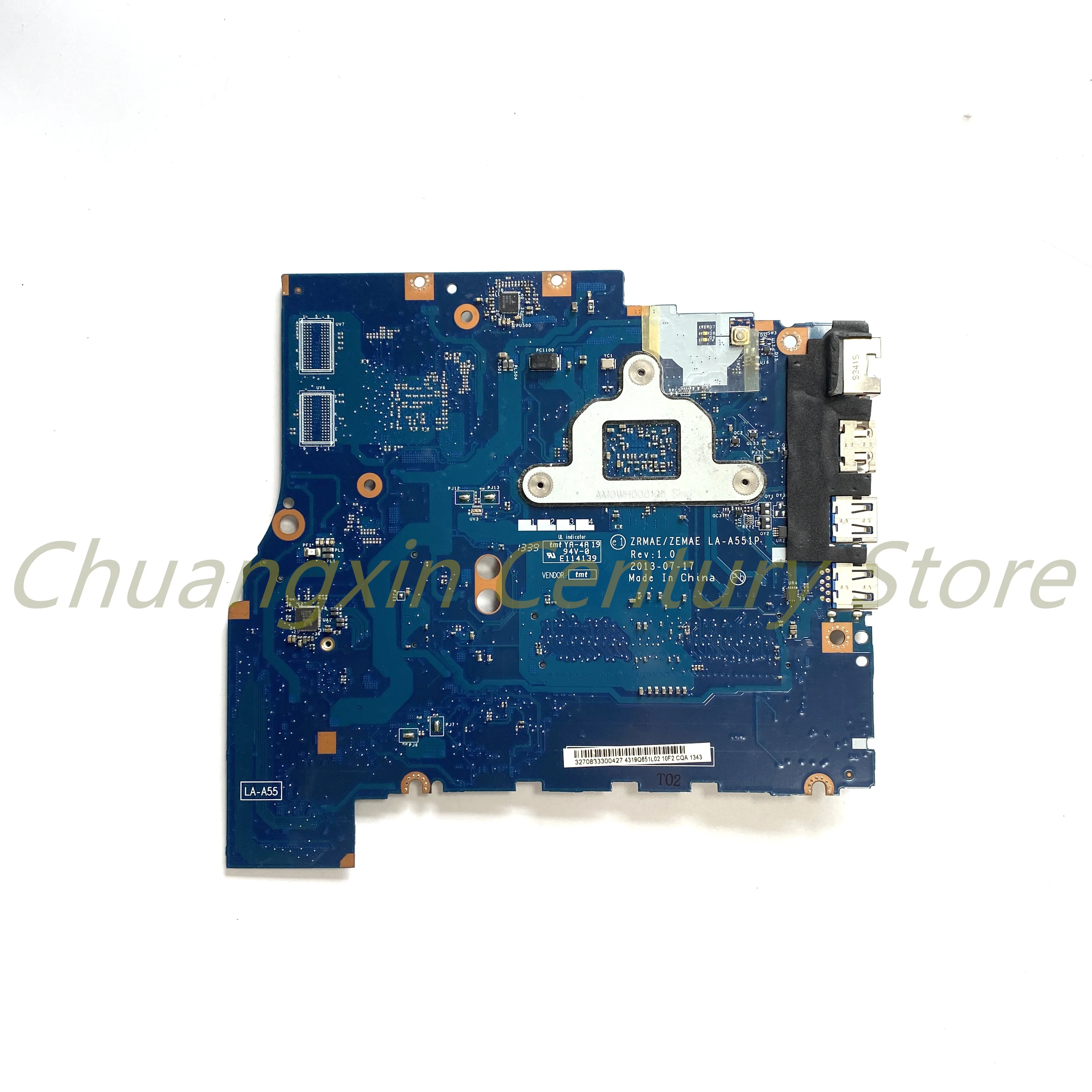 Para Toshiba Satellite M50D M55D M50DT M50D-A placa base de computadora portátil ZRMAE/ZEMAE LA-A551P con CPU de A4-5000 100% probado completamente - imagen 2