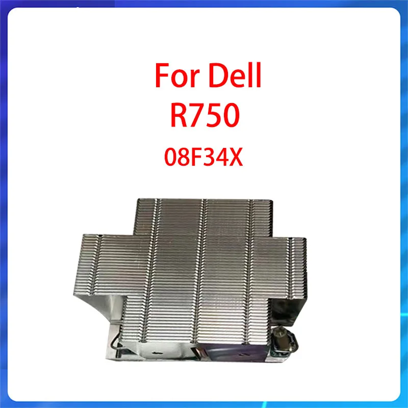 Nuevo disipador de calor Original 08F34X para servidor Dell PowerEdge R750 CPU Cooler 8F34X disipador de calor disipador de calor de alto rendimiento disipador de calor de CPU
