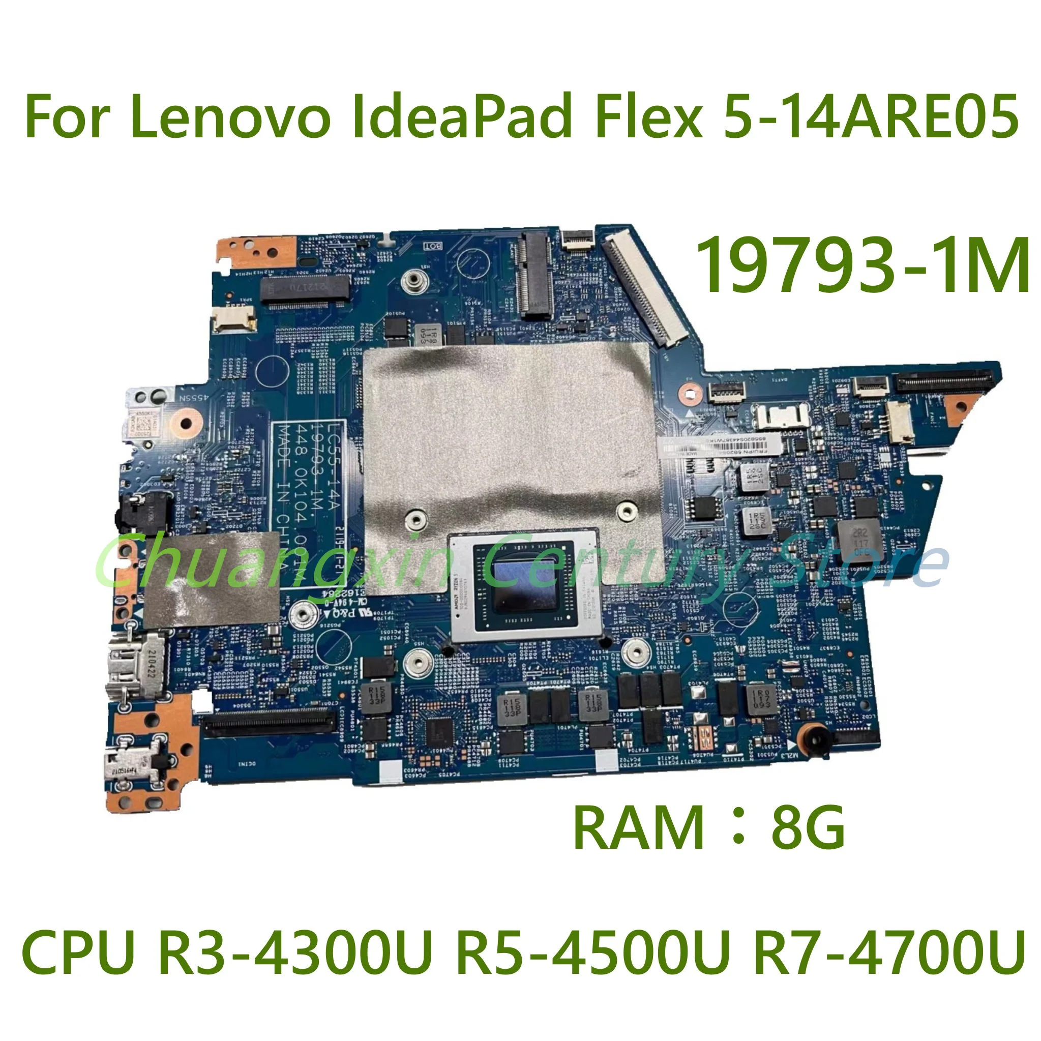 19793-1M 19793-1 19793-3 adecuado para portátil Lenovo Flex 5-14ARE05 con CPU:R3-4300U R5-4500U R7-4700U 4G 8G/16G prueba de 100%