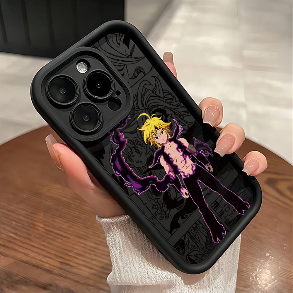 Funda de teléfono Anime The Seven Deadlys Sins para Samsung Galaxy A17 A07 A26 A16 A35 A55 A25 A15 A54 A34 A36 A24 4G 5G, funda trasera suave - imagen 2