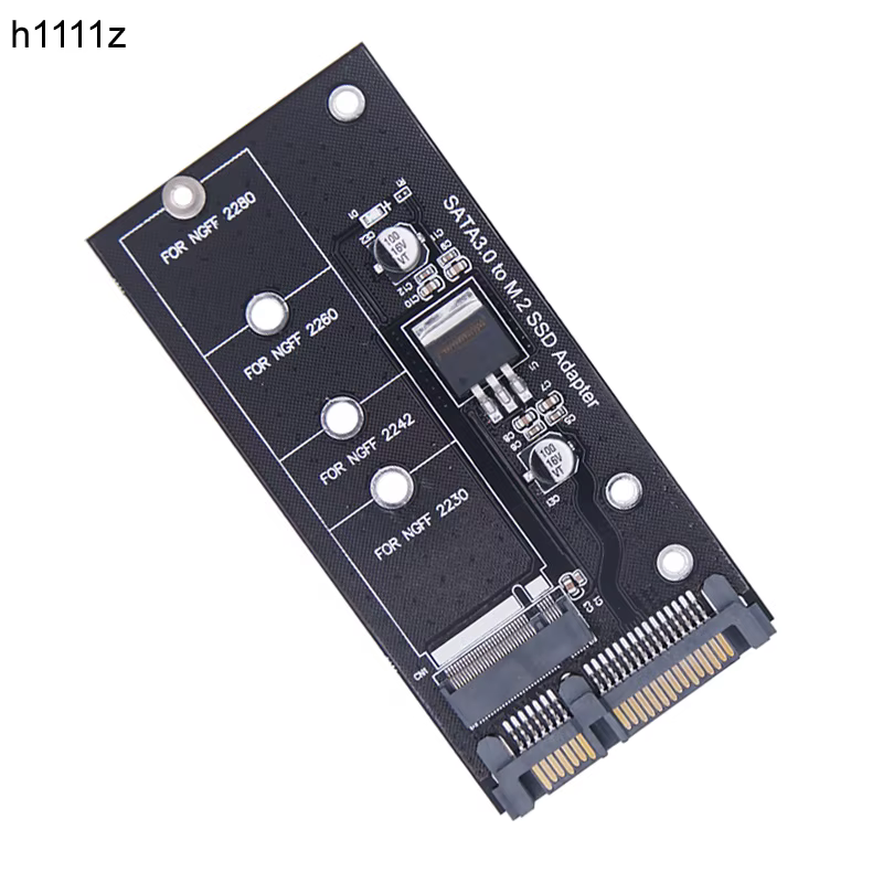 Adaptador M.2 SATA a 2,5 pulgadas SSD – SATA III 6Gbps - imagen 2