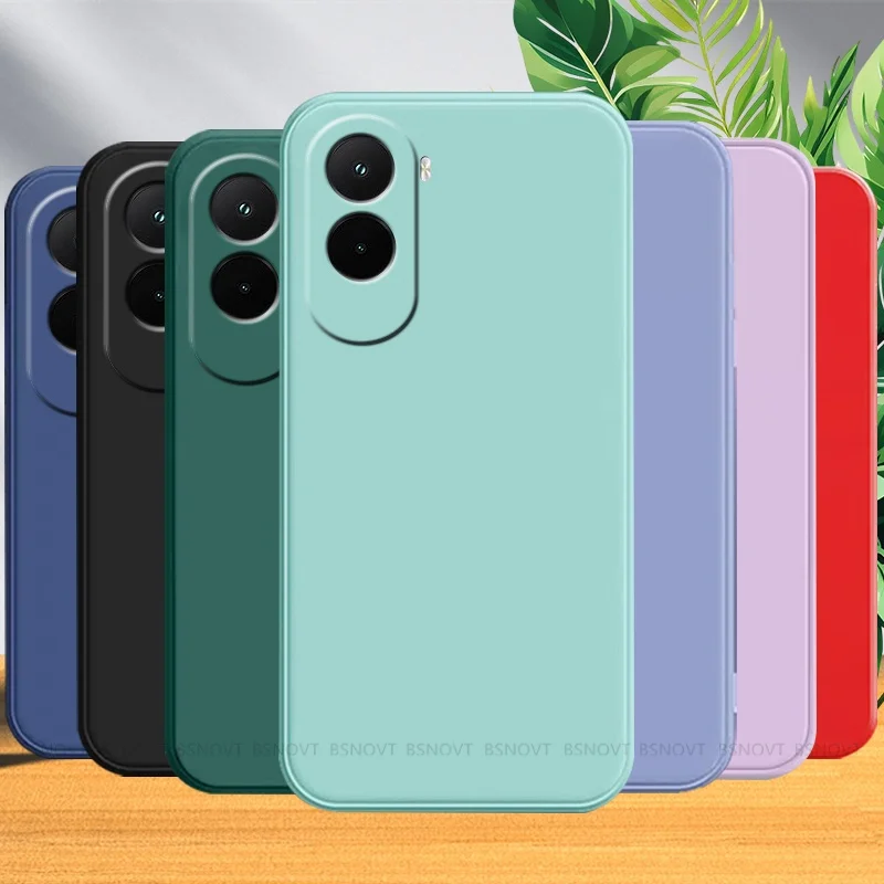 Para Poco M7 funda Xiaomi Poco M7 Plus Capas nuevo a prueba de golpes teléfono parachoques armadura trasera silicona líquida Original Fundas Poco M7 - imagen 2