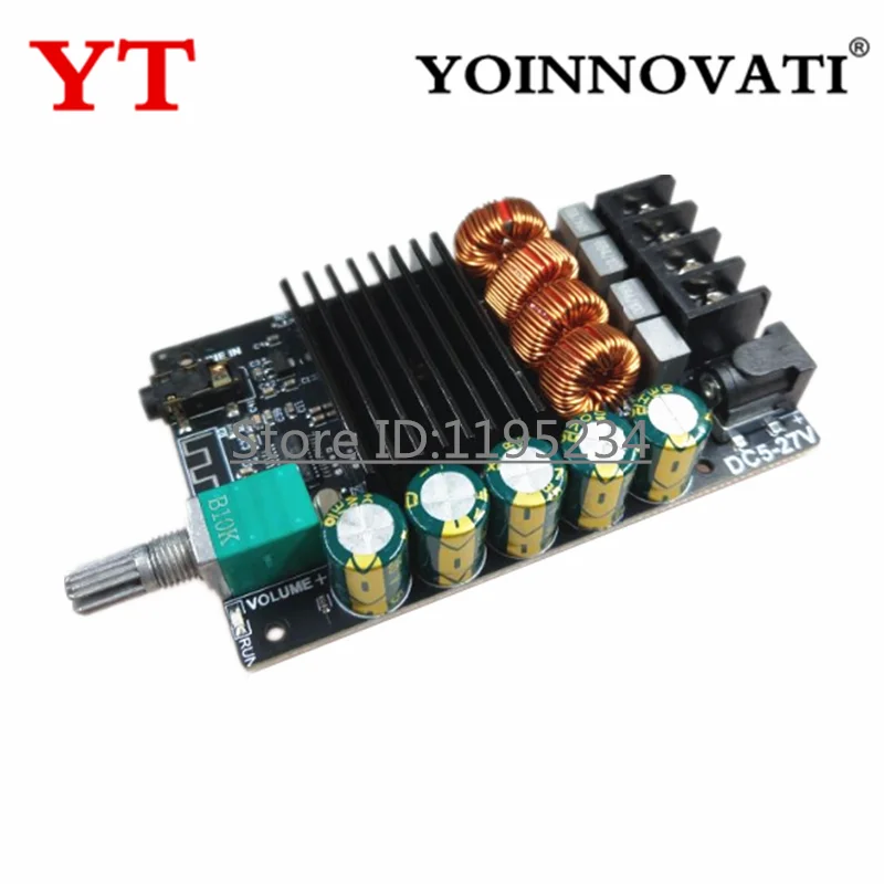 ZK-1002 HIFI TPA3116 100W * 2 amplificador Digital de alta potencia placa estéreo 100W + 100W AMP Amplificador Audio cine en casa - imagen 5