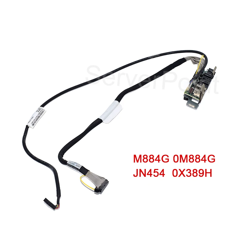 CN-0M884G M884G 0M884G bien probado para Dell Precision T3500 T5500 E/S Panel de Control con Cables JN454 X389H 0X389H montaje
