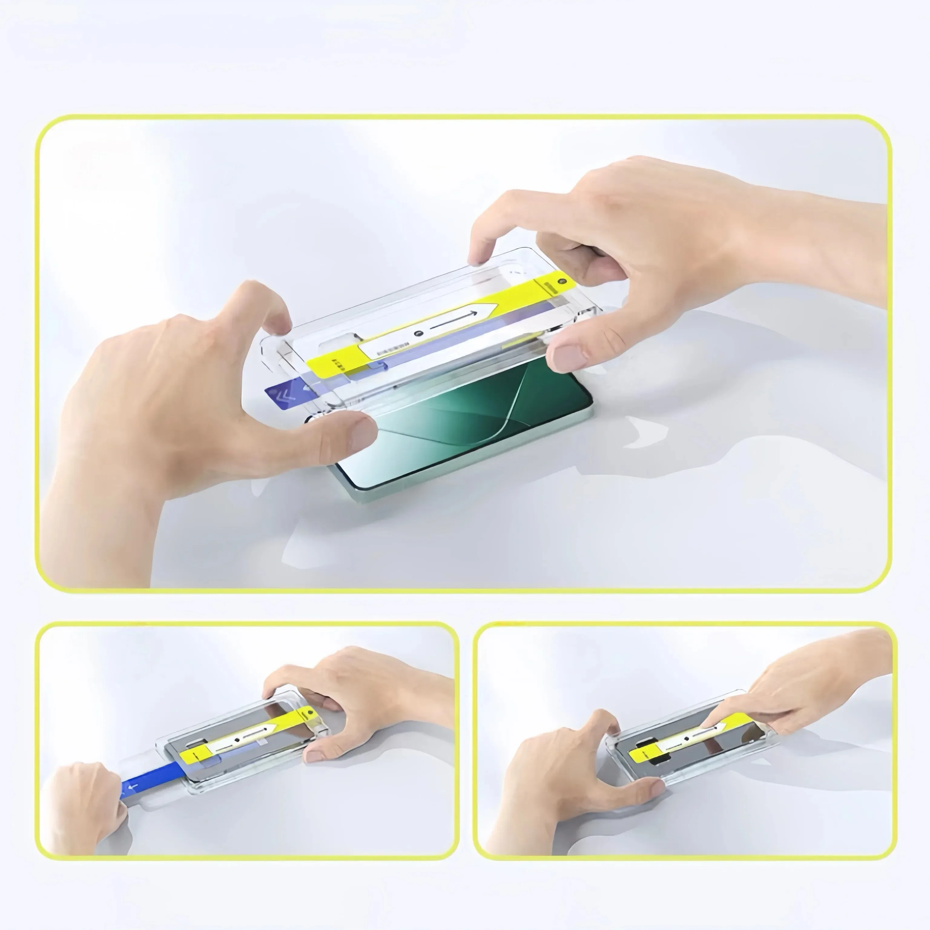 Para Google Pixel 6a 7 7a 8 8a 9 9a 10 Pro XL Protector de pantalla de película de vidrio templado sin polvo con Kit de fácil instalación - imagen 2