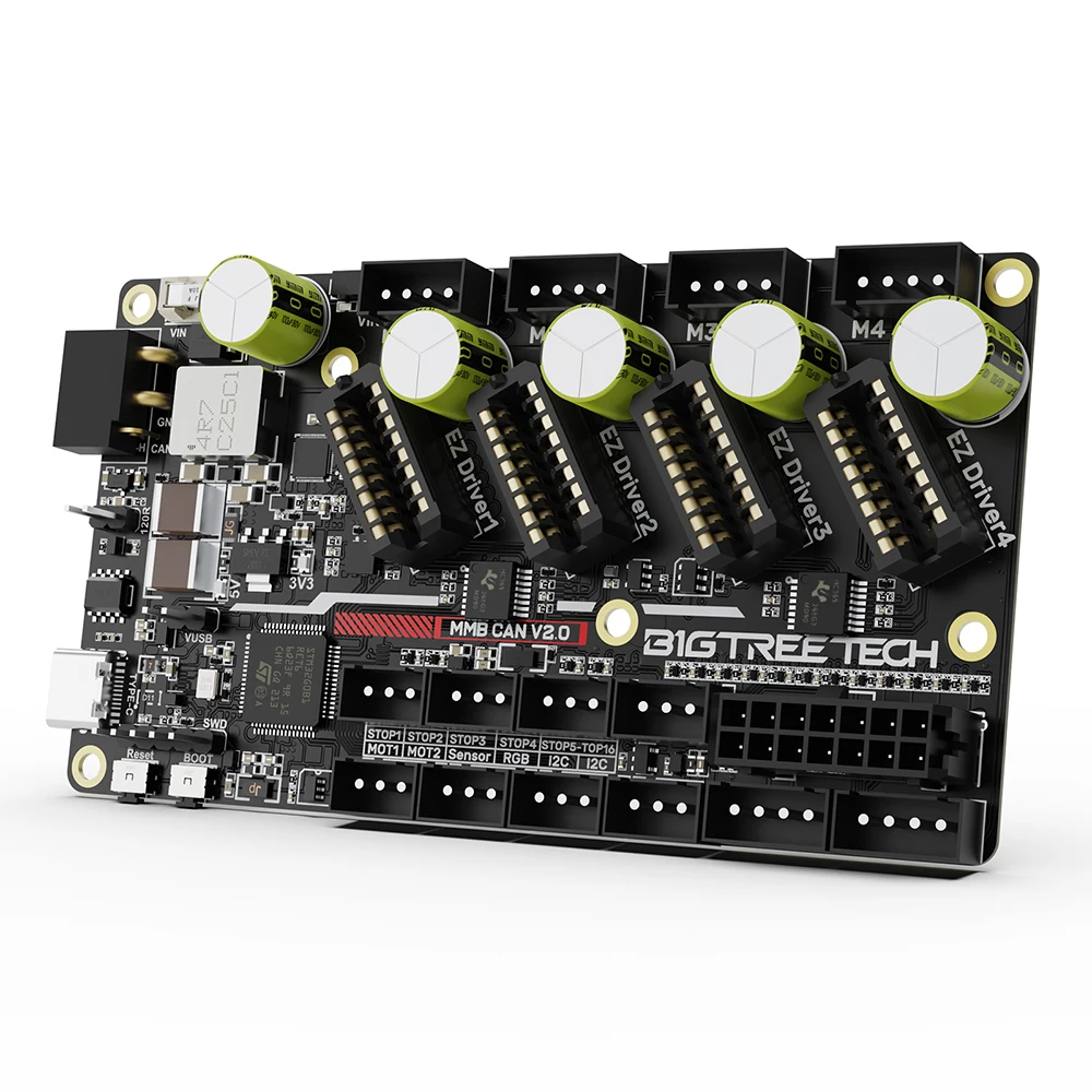 BIGTREETECH MMB CAN Board alimentador de zanahorias y conejos agrandados tablero de Control ERCF CAN Bus para Voron V2.4 Trident DIY AMS Klipper - imagen 3