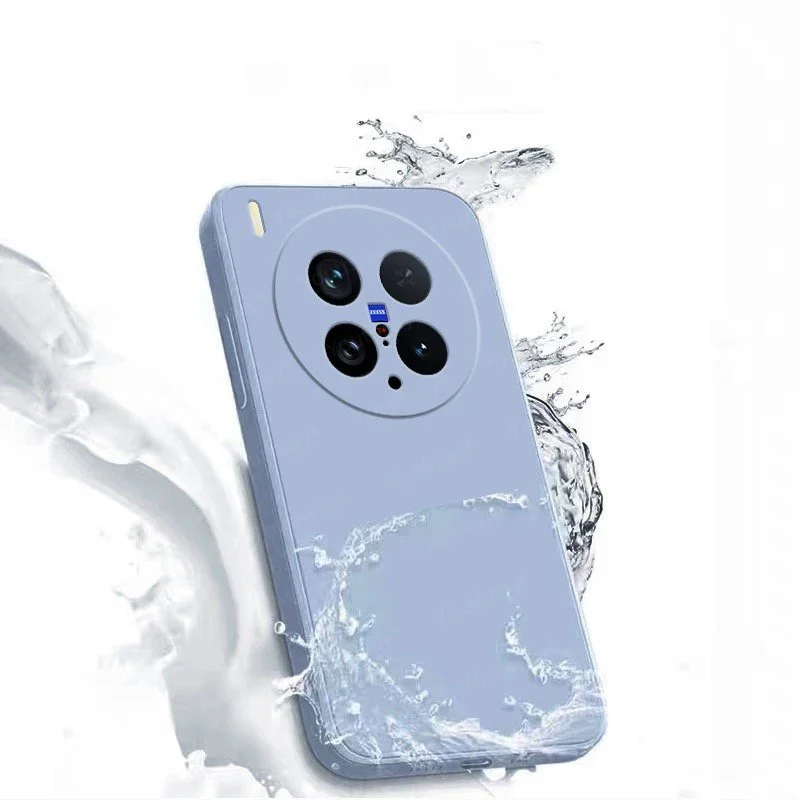 Para Vivo X300 Pro funda Vivo X300 Pro Fundas Shell Coque suave TPU Original funda de teléfono de silicona líquida Vivo X300 Pro - imagen 4