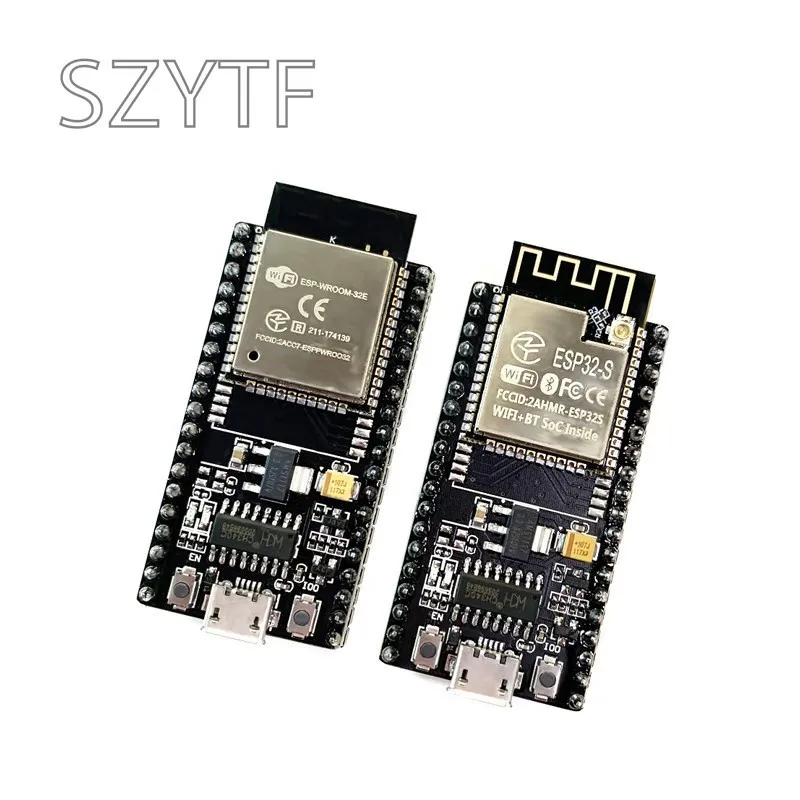 250 Uds NodeMCU ESP32 ESP-32S ESP-WROOM-32E Placa de desarrollo WiFi serie WiFi módulo compatible con Bluetooth