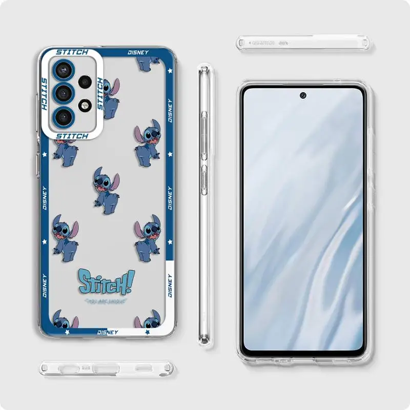 Funda de teléfono Stitch The Baby Disney para Samsung A13 A14 A15 A23 4G 5G A24 4G A25 A33 A34 A53 A54 A73 A35 A55 5G - imagen 2