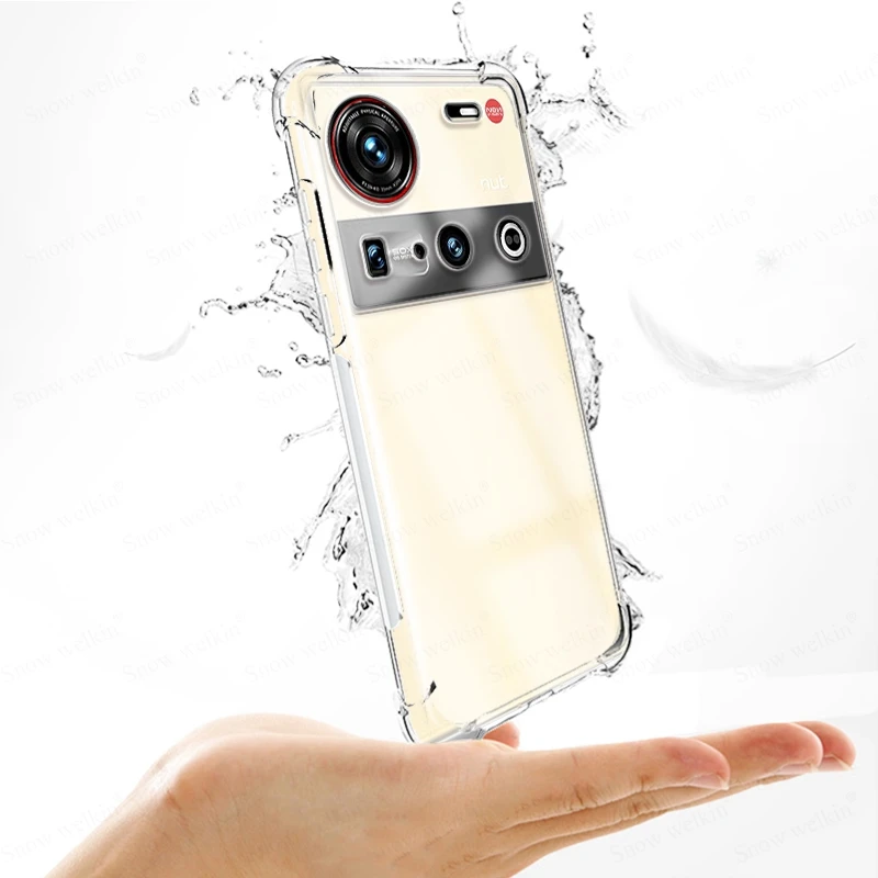 Para Nubia Z70 Ultra Airbag a prueba de golpes protección completa TPU funda suave para ZTE nubia Z70 Ultra cubierta protectora Capa Fundas Coque - imagen 5