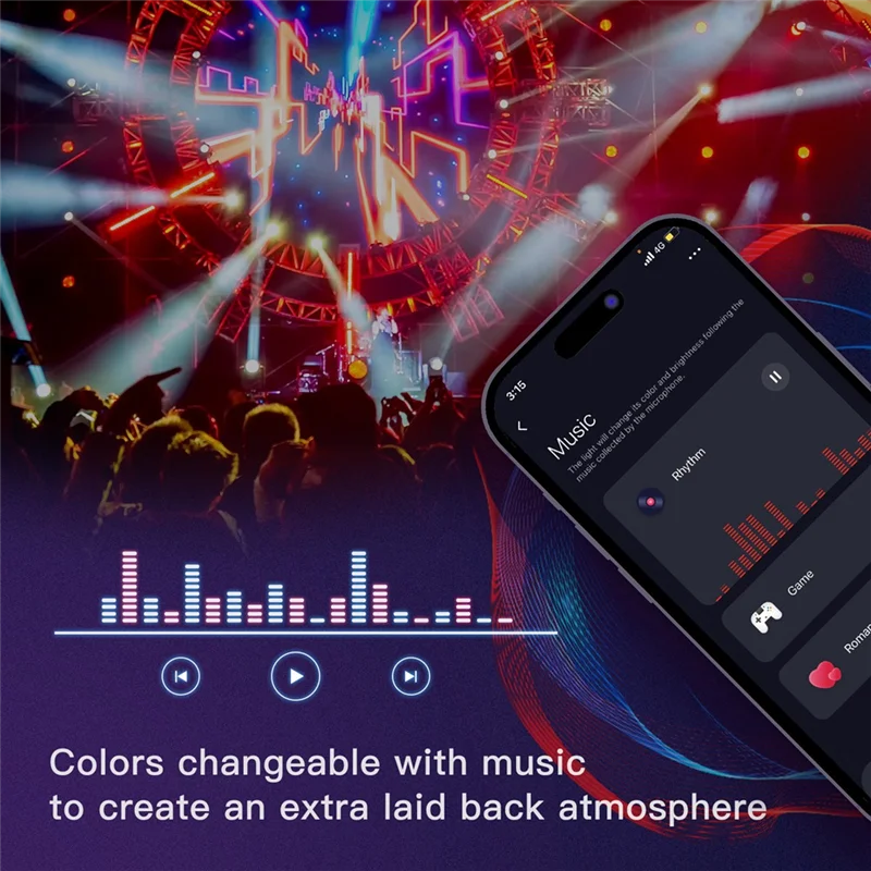 BTLIFE-Tuya GU10 WIFI Smart Life APP Control lámparas regulables bombillas para Alexa/Google Voice - imagen 5