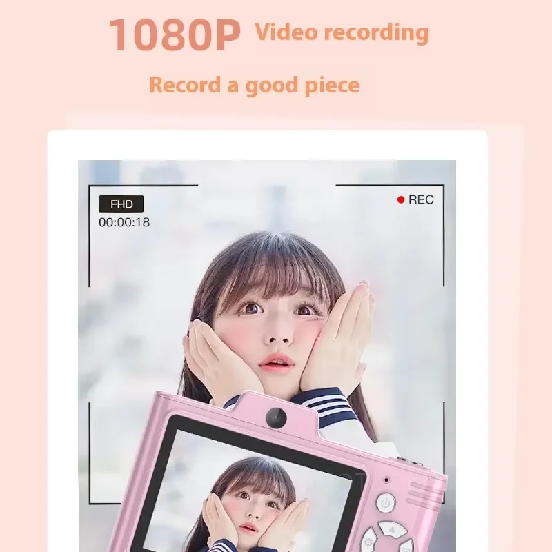 Elegante cámara digital con transferencia móvil Ideal para entusiastas de la fotografía y estudiantes - imagen 5