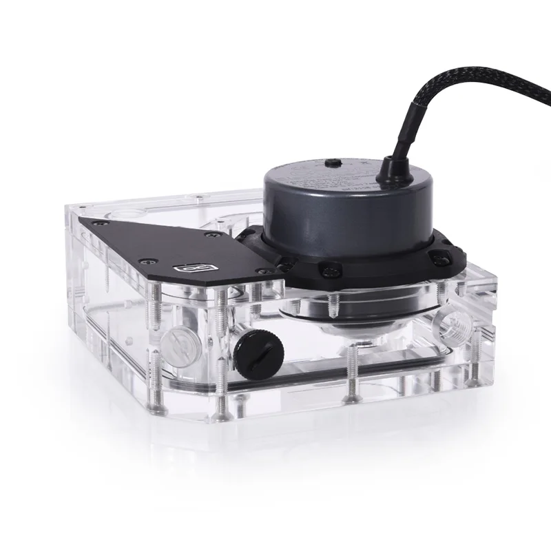 Alphacool-bomba Rise de depósito plano, dispositivo Compatible con D5,VPP, 5V aRGB, para carcasa de ordenador compacta, tanque de refrigeración de agua - imagen 5